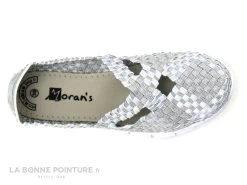 Morans KADOUR Argent - Basket Elastique Femme -Chaussure Soldes Boutique cd24607c73b9e66c561f35ea11d5d5ef 3255601 166267