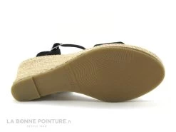 Tamaris 1-28300-28 Black - Sandale Espadrille Compensee Noire -Chaussure Soldes Boutique cd24607c73b9e66c561f35ea11d5d5ef 3340801 168065