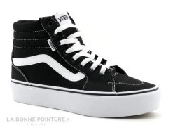 Vans FILMORE Hi Pla Canvas Black - Basket Montante Plateforme