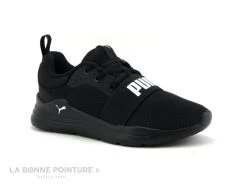 Puma WIRED RUN PS - Basket Noire Enfant