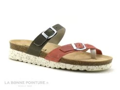 Bio Life 1934 964 Candy 05 Kaki - Rouge - Beige - Tong Femme -Chaussure Soldes Boutique cd24607c73b9e66c561f35ea11d5d5ef img 0095.jpg 160056