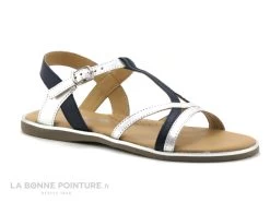 Lilybellule FANIA Marine Argent - Sandale Mode Fille