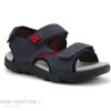 Geox J0224A Sandale STRADA - Navy Red - GARCON