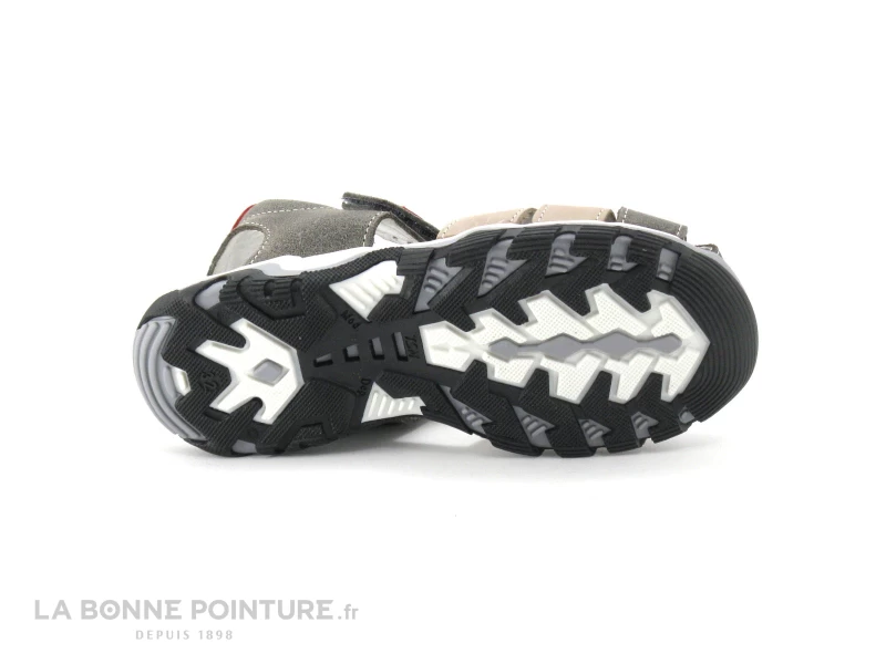 Bopy EBRADLEY Gris Sandale Garcon 9 Bopy EBRADLEY Gris Sandale Garcon – Image 7