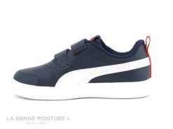 Puma COURTFLEX Bleu Marine - Basket Enfant Avec Scratches -Chaussure Soldes Boutique cd24607c73b9e66c561f35ea11d5d5ef img 0727.jpg 172425