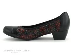 Inéa RIO Noir Multi Rouge - Escarpin Souple Petit Talon -Chaussure Soldes Boutique cd24607c73b9e66c561f35ea11d5d5ef img 0793.jpg 172501