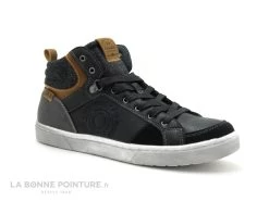 SK8 By Bopy TAROULIO Noir Gris - Basket Montante GARCON