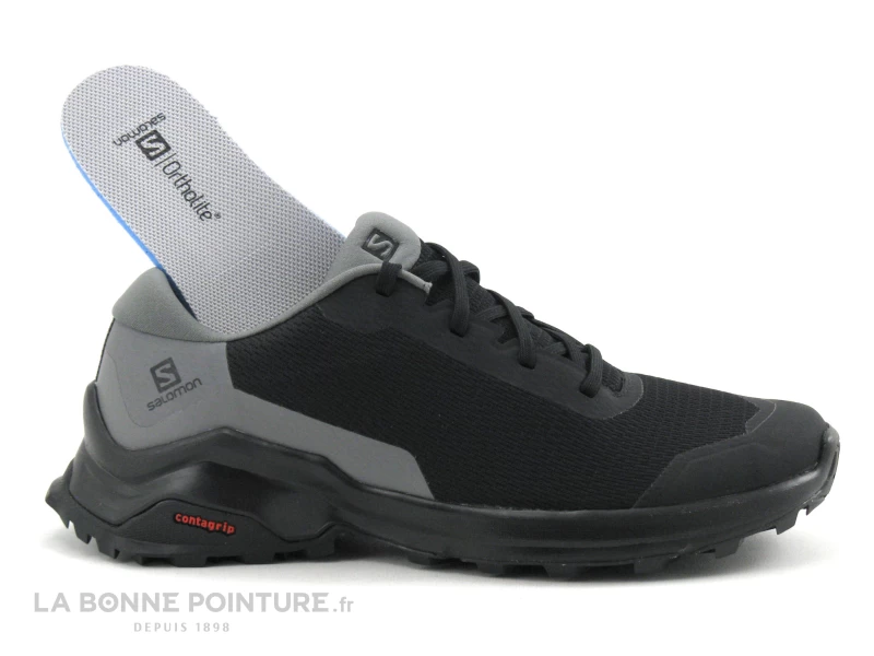Salomon X REVEAL Noir Gris - Basket Randonnee Homme 7 Salomon X REVEAL Noir Gris - Basket Randonnee Homme – Image 5