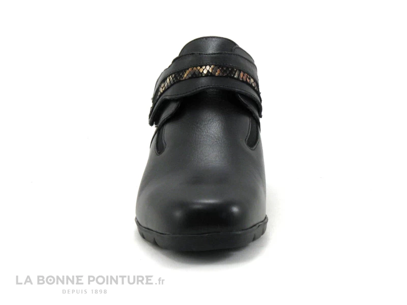 Pedi Girl BILIAN Noir V Feu - Chaussure Montante Femme Avec Scratch 4 Pedi Girl BILIAN Noir V Feu - Chaussure Montante Femme Avec Scratch – Image 2