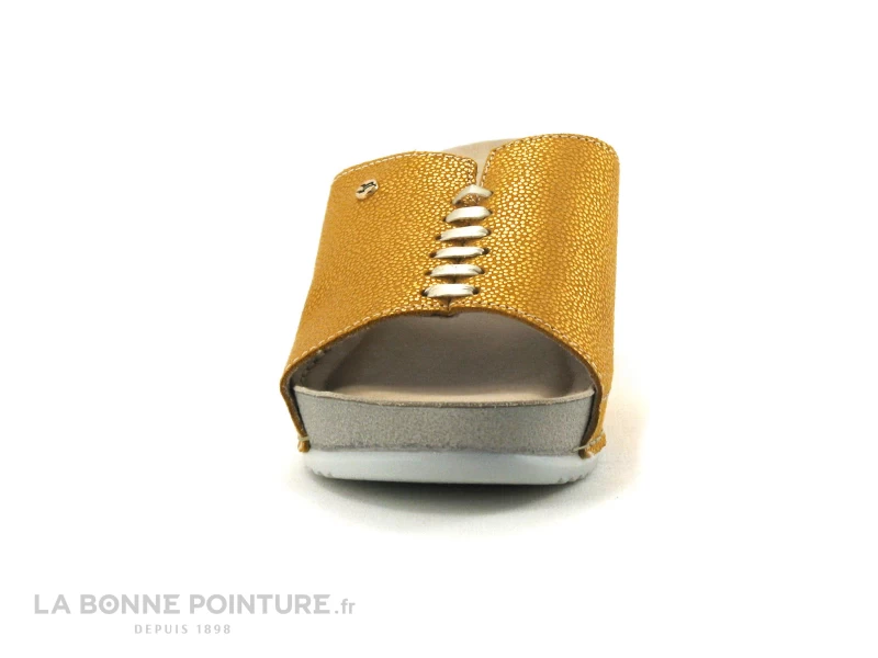 Fly Flot FACTUELLE Jaune - Mule Talon Compense 4 Fly Flot FACTUELLE Jaune - Mule Talon Compense – Image 2