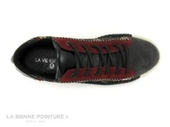 La Vie Est Belle FIGUIER - Basket Basse Femme - Gris Bronze Bordeaux -Chaussure Soldes Boutique cd24607c73b9e66c561f35ea11d5d5ef img 1486.jpg 161797