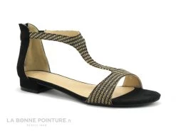 The Divine Factory QL3950 Noir - Beige - Sandale Plate Bride Salome -Chaussure Soldes Boutique cd24607c73b9e66c561f35ea11d5d5ef img 1589.jpg 148652