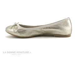 Marco Tozzi Premio 2-22122-22 Platinium - Ballerine Cuir Or -Chaussure Soldes Boutique cd24607c73b9e66c561f35ea11d5d5ef img 1835.jpg 130913