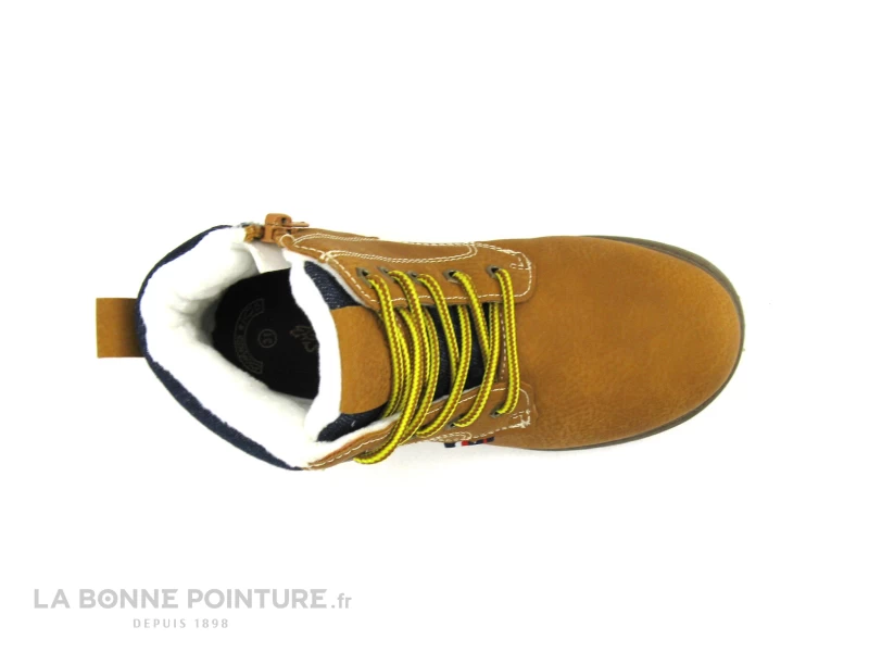 Wipop WYELKOR Camel - Jean - Bottillon GARCON Marron 6 Wipop WYELKOR Camel - Jean - Bottillon GARCON Marron – Image 4