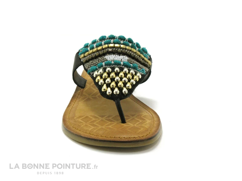 Tamaris 1-27100-28 Black Comb - Tong Noire Perles 4 Tamaris 1-27100-28 Black Comb - Tong Noire Perles – Image 2