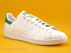 Adidas STAN SMITH M20324 White Green - Basket Homme Blanc-vert