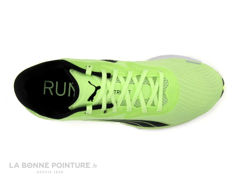 Puma ELECTRIFY Nitro 2 Fizzi - Apple - Basket Running Homme Vert Fluo 8 Puma ELECTRIFY Nitro 2 Fizzi - Apple - Basket Running Homme Vert Fluo – Image 6