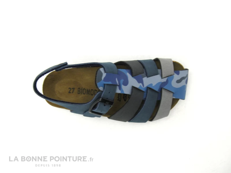 Biomodex 1865 Bic -Startek Gris - Bleu Marine - Sandale Enfant 8 Biomodex 1865 Bic -Startek Gris - Bleu Marine - Sandale Enfant – Image 6