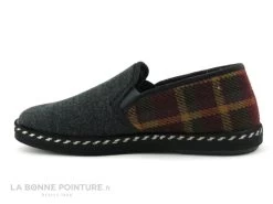 Ouf BAILLE Gris Anthracite - Carreaux Bordeaux Jaune - Chausson H -Chaussure Soldes Boutique cd24607c73b9e66c561f35ea11d5d5ef img 2778.jpg 163297