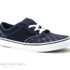 Vans Atwood Deboss Chkrbrd - VN0A45JS0PP1 - Basket Cuir Bleu