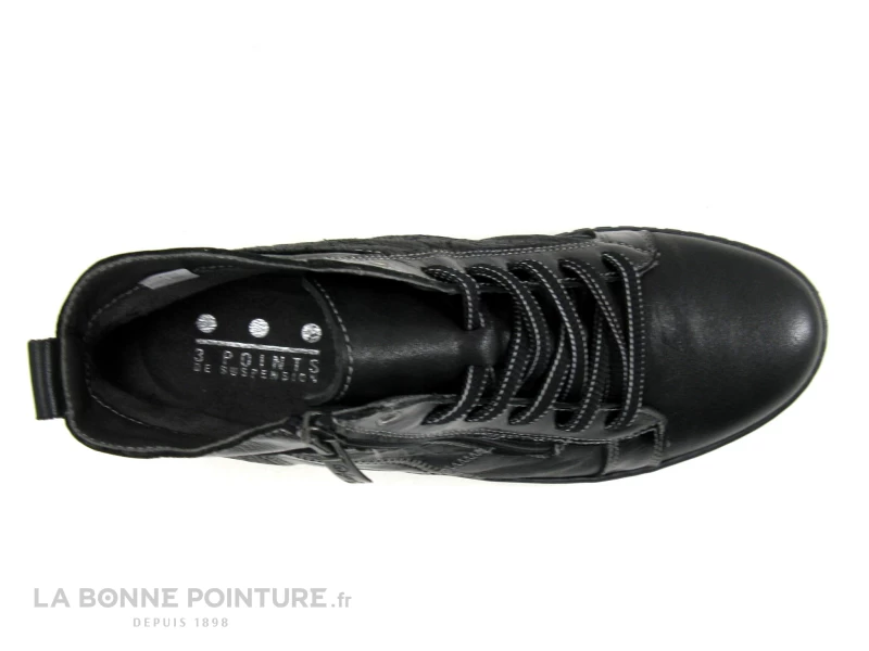 3 Points De Suspension KIARI 22395-009 - Noir - Chaussure Montante F 8 3 Points De Suspension KIARI 22395-009 - Noir - Chaussure Montante F – Image 6