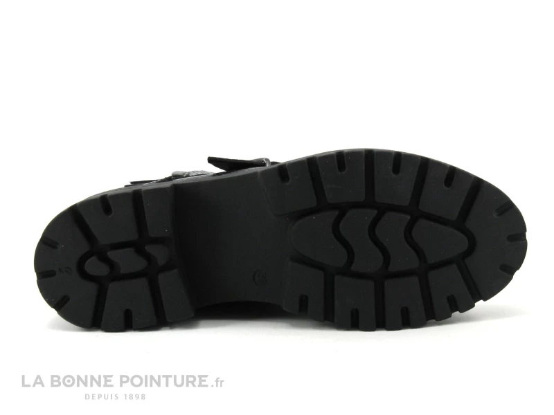 We Do CO99550 Noir Python - Bottine Semelle Epaisse - 3 Brides 9 We Do CO99550 Noir Python - Bottine Semelle Epaisse - 3 Brides – Image 7