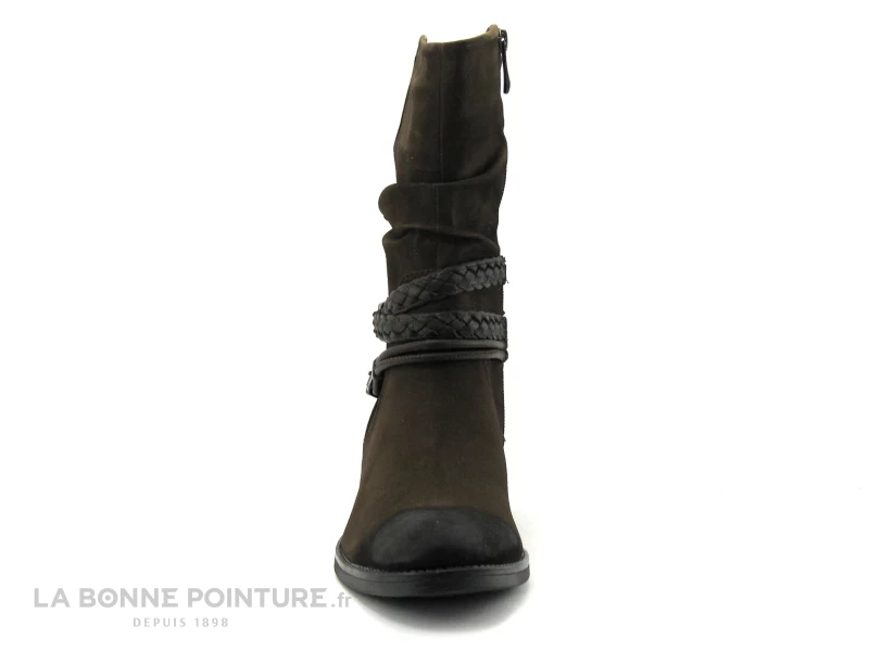 Marco Tozzi 2-25316-29 Cafe Comb - Bottine Femme Marron 4 Marco Tozzi 2-25316-29 Cafe Comb - Bottine Femme Marron – Image 2