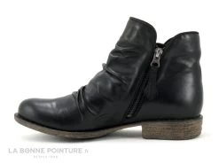 Lou Kristensen IB17163 Black - Bottine Noire Dessus Plisse -Chaussure Soldes Boutique cd24607c73b9e66c561f35ea11d5d5ef img 3212.jpg 163878