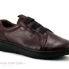 Karyoka DENIM Bordeaux - Elastique - Chaussure Basse Femme