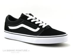 Vans WARD Black - White - VN0A38J9IJU1 - Basket Noire