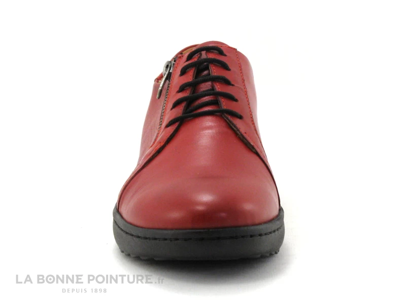 Karyoka DETOUR Rouge - Chaussure Basse Femme Avec Zip 4 Karyoka DETOUR Rouge - Chaussure Basse Femme Avec Zip – Image 2