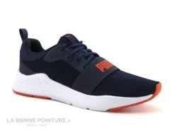 Puma WIRED RUN Bleu Marine - Basket Sport JR -Chaussure Soldes Boutique cd24607c73b9e66c561f35ea11d5d5ef img 3413.jpg 175740
