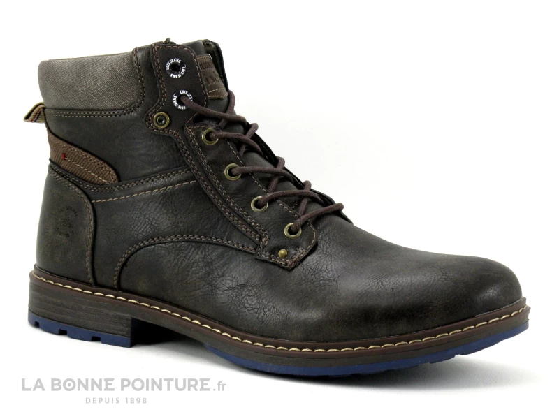 Lois 64113 Marron - Bottillon A Lacet Homme 3 Lois 64113 Marron - Bottillon A Lacet Homme