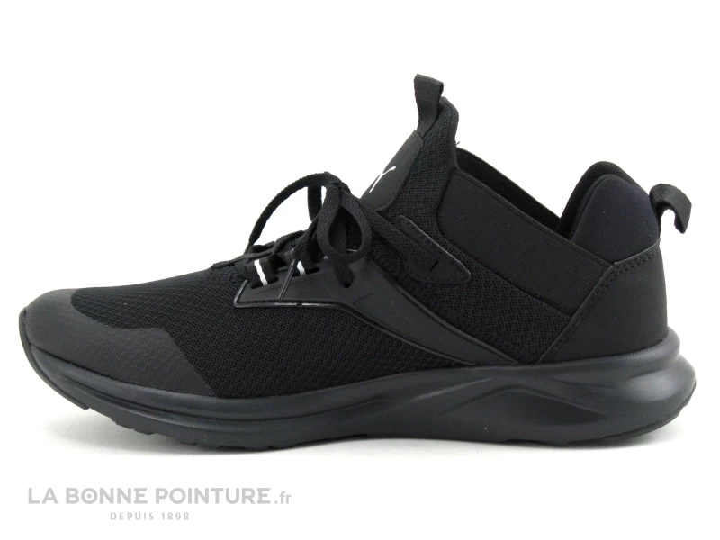 Puma ENZO 2 Refresh Black 376687 - Basket Homme Noire 5 Puma ENZO 2 Refresh Black 376687 - Basket Homme Noire – Image 3