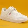 Champion REBOUND Low G PS - S32491 - Sneakers Blanches Enfant