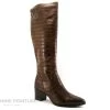 Marco Tozzi 2-25509-27 - Chestnut Croco - Botte Femme Talon Haut