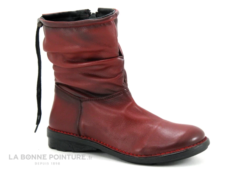 Brans 13639 Cherry - Bottine Femme Rouge-bordeaux 3 Brans 13639 Cherry - Bottine Femme Rouge-bordeaux