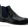 Kdopa MURRAY Noir - Boots Chelsea Homme Aspect Cuir Croco