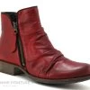 Lou Kristensen IB17163 Dk Red - Bottine Femme Cuir Rouge Fonce -Chaussure Soldes Boutique cd24607c73b9e66c561f35ea11d5d5ef img 4708.jpg 153064