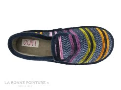Ouf GISELANE Marine - Rayures Multi - Chausson Femme Semelle Feutre -Chaussure Soldes Boutique cd24607c73b9e66c561f35ea11d5d5ef img 4788.jpg 177437