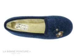 Soca 340 Indigo - Chausson Femme Bleu - 2 Fleurs - Interieur Laine -Chaussure Soldes Boutique cd24607c73b9e66c561f35ea11d5d5ef img 4817.jpg 165627