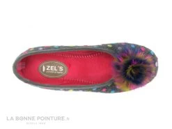 Zels 2378 Gris - Pois Et Pompon Multicolores - Pantoufle Ballerine 9 Zels 2378 Gris - Pois Et Pompon Multicolores - Pantoufle Ballerine -Chaussure Soldes Boutique cd24607c73b9e66c561f35ea11d5d5ef img 5029.jpg 177939