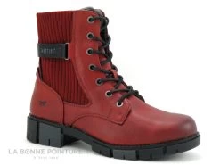 Mustang 1443 502 5 - Bottine Rouge Femme -Chaussure Soldes Boutique cd24607c73b9e66c561f35ea11d5d5ef img 5114.jpg 177909