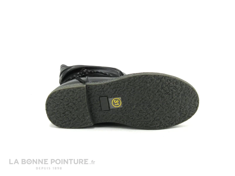 Wipop DUCLAIR Noir - Botte Fille Noire Avec Tige Froncee 8 Wipop DUCLAIR Noir - Botte Fille Noire Avec Tige Froncee – Image 6