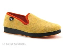 Semelflex SUPER ROSIE Jaune Orange - Charentaise Femme