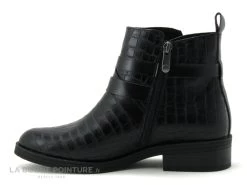 Marco Tozzi 2-25027-25 Black Cro - Bottine Croco Noire Zip Et Boucles -Chaussure Soldes Boutique cd24607c73b9e66c561f35ea11d5d5ef img 5290.jpg 153847