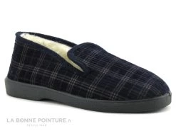 Lollans 001 8124 Marine - Velours Cotele - Charentaise Homme