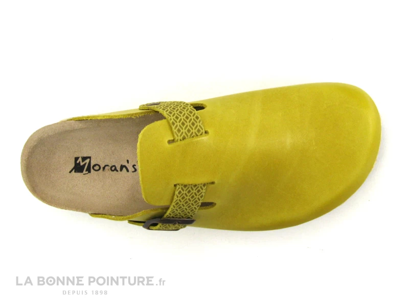 Morans JOKELA Moutarde - Sabot Mode Femme Cuir Jaune 8 Morans JOKELA Moutarde - Sabot Mode Femme Cuir Jaune – Image 6
