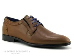 Franzini 3044B - Chaussure Habillee Homme Marron Clair - Lacet Bleu -Chaussure Soldes Boutique cd24607c73b9e66c561f35ea11d5d5ef img 6191.jpg 179048