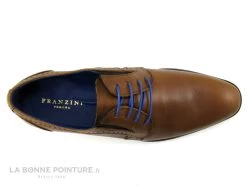 Franzini 3044B - Chaussure Habillee Homme Marron Clair - Lacet Bleu -Chaussure Soldes Boutique cd24607c73b9e66c561f35ea11d5d5ef img 6196.jpg 179046